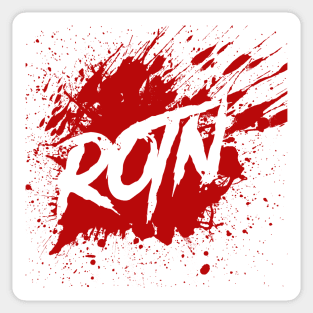 Rotn Splatter Sticker